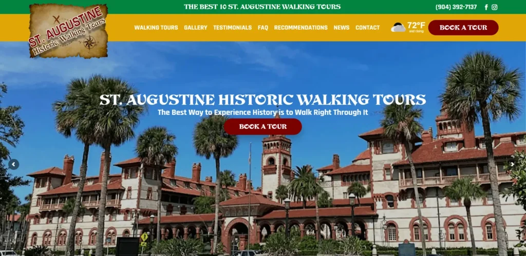 ST Augustine Historic Tours