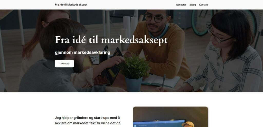 Fra idé til markedsaksept